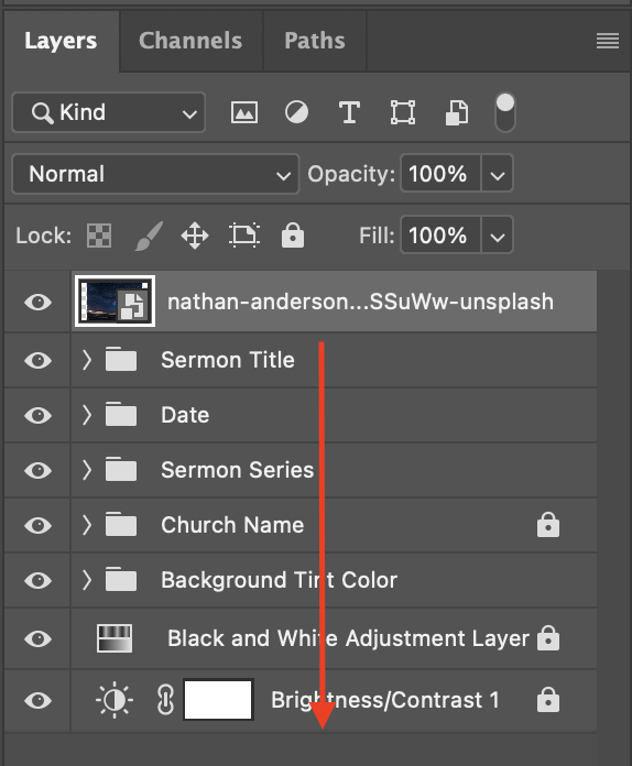 Move background layer (before)
